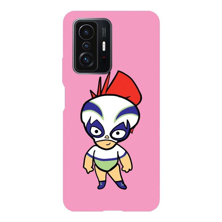 Husa compatibila cu Xiaomi Redmi Note 11 / Redmi Note 11S, Viceversa, model Buena Girl Mucha Lucha, Silicon, TPU