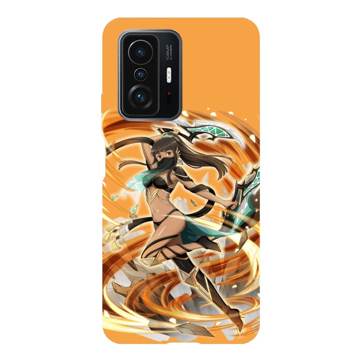 Husa compatibila cu Xiaomi Redmi Note 11 / Redmi Note 11S, Viceversa, model Elmina DanMachi, Silicon, TPU
