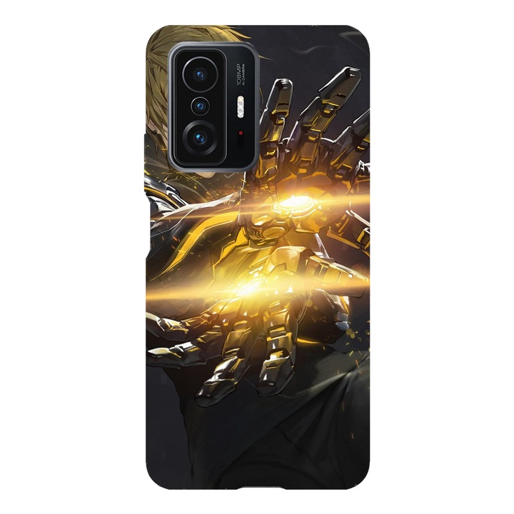Husa compatibila cu Xiaomi Mi 10T / Mi 10T Pro, Viceversa, model Genos Pulse One Punch Man, Silicon, TPU