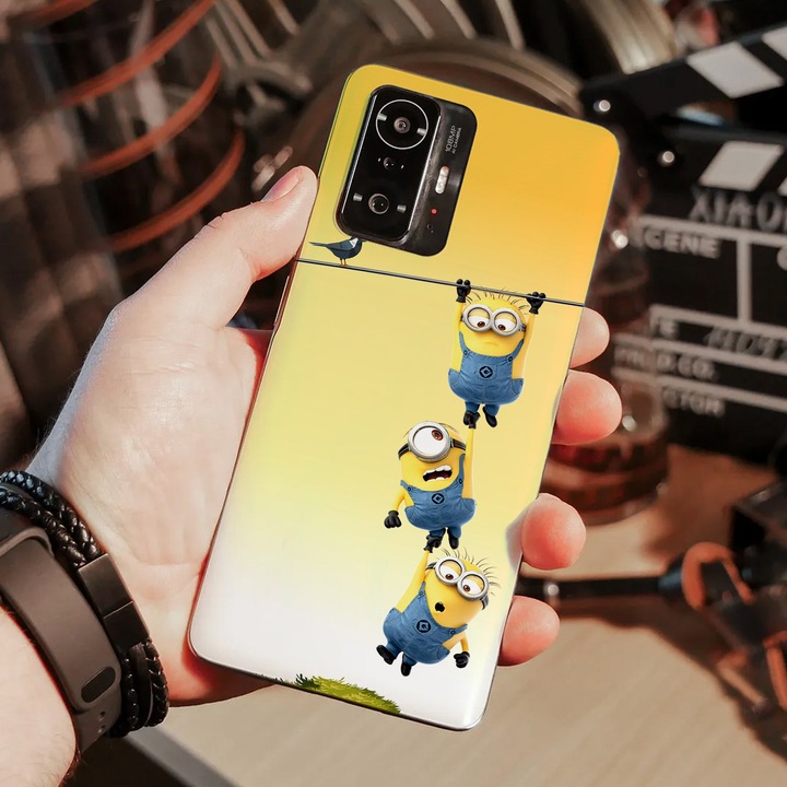 Tok kompatibilis: Xiaomi Mi 11, Viceversa, kötélen lógó Minions modell, szilikon, TPU