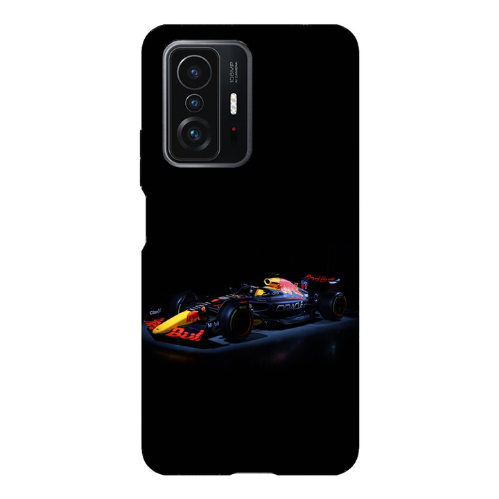 Husa compatibila cu Xiaomi Redmi Note 11 / Redmi Note 11S, Viceversa, model Formula 1 Red Bull, Silicon, TPU
