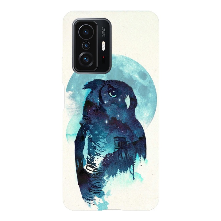 Husa compatibila cu Xiaomi Redmi Note 11 / Redmi Note 11S, Viceversa, model Hedwig Harry Potter, Silicon, TPU