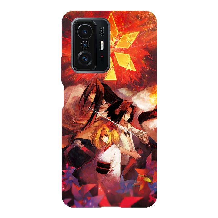 Xiaomi Redmi Note 11 / Redmi Note 11S, Viceversa, Hao modell, Yoh és Anna Shaman King, szilícium, TPU burkolat kompatibilis