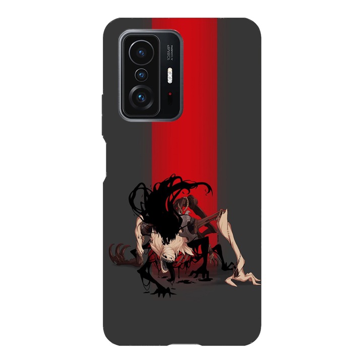 Husa compatibila cu Xiaomi Redmi Note 11 / Redmi Note 11S, Viceversa, model Fiddlesticks, Silicon, TPU