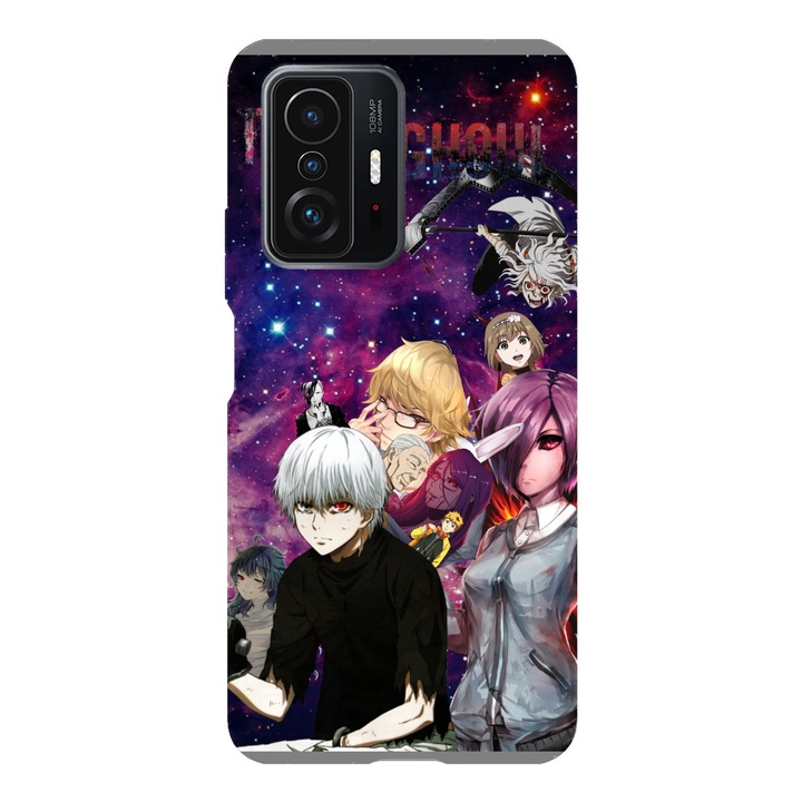 Husa compatibila cu Xiaomi Redmi Note 11 / Redmi Note 11S, Viceversa, model Tokyo Ghoul Universe, Silicon, TPU