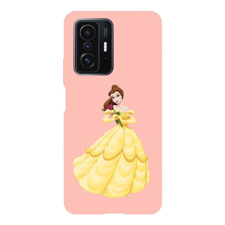 Husa compatibila cu Xiaomi Redmi Note 11 / Redmi Note 11S, Viceversa, model Princess Belle, Silicon, TPU