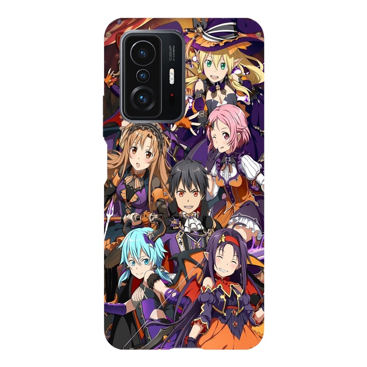 Husa compatibila cu Xiaomi Redmi Note 11 / Redmi Note 11S, Viceversa, model Hallowen Theme Sword Art Online, Silicon, TPU
