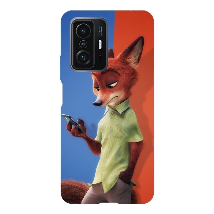 Husa compatibila cu Xiaomi Mi 10T / Mi 10T Pro, Viceversa, model Nick Zootopia, Silicon, TPU