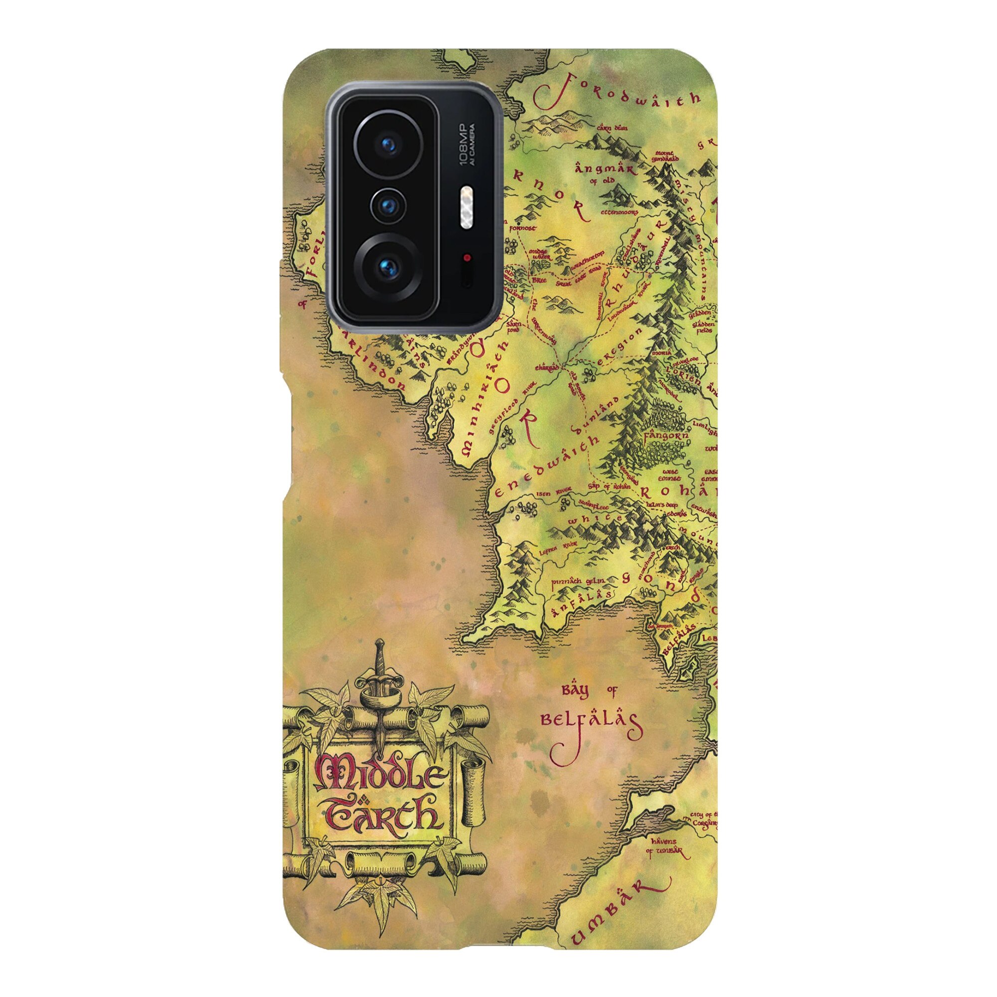 Xiaomi Redmi Note 11 Pro, Viceversa, Middle Earth Map modell A gyűrűk ...
