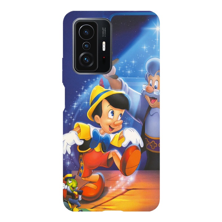 Husa compatibila cu Xiaomi Redmi Note 11 / Redmi Note 11S, Viceversa, model Pinocchio, Silicon, TPU
