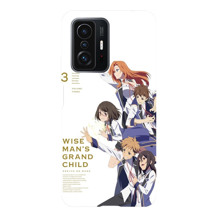 Калъф, съвместим с Xiaomi Mi 11i, Viceversa, модел Manga Volume 3 Wise Mans Grandchild, силикон, TPU