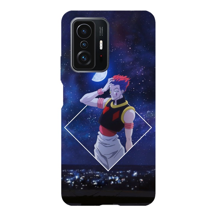 Капак, съвместим с Xiaomi Redmi Note 11 Pro, Viceversa, минималистичен модел Hisoka Hunter x Hunter, силикон, TPU