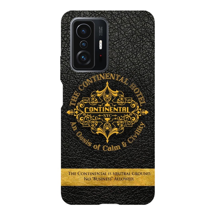 Husa compatibila cu Xiaomi Redmi Note 11 / Redmi Note 11S, Viceversa, model The Continetal Hotel John Wick, Silicon, TPU