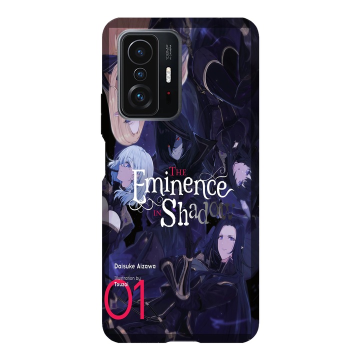 Капак, съвместим с Xiaomi Redmi Note 11 Pro, Viceversa, модел Manga Volume 1 The Eminence in Shadow, Silicon, TPU