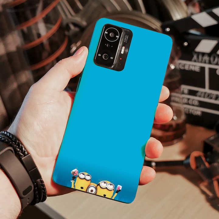 Tok kompatibilis a Xiaomi Redmi Note 11 / Redmi Note 11S, Viceversa, Minion party modell, szilikon, TPU