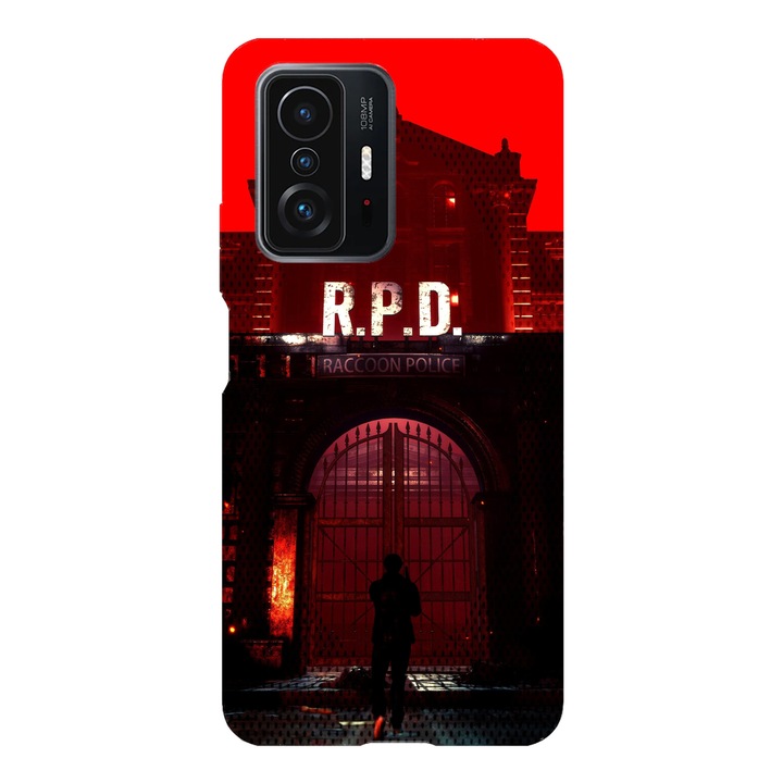 Husa compatibila cu Xiaomi Redmi Note 11 / Redmi Note 11S, Viceversa, model Raccoon Police, Silicon, TPU
