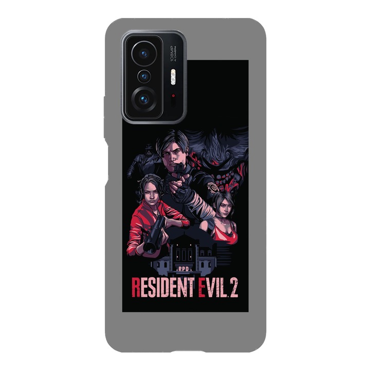 Калъф, съвместим с модел Xiaomi Redmi Note 11 Pro, Viceversa, Resident Evil 2, силикон, TPU