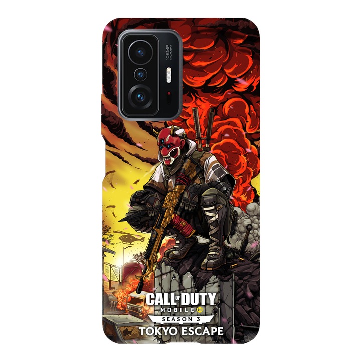 Husa compatibila cu Xiaomi Redmi Note 11 / Redmi Note 11S, Viceversa, model Tokyo Escape Call of Duty, Silicon, TPU
