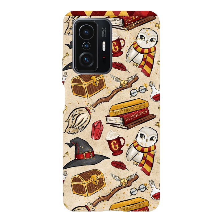 Husa compatibila cu Xiaomi Redmi Note 11 / Redmi Note 11S, Viceversa, model Mage starter pack Harry Potter, Silicon, TPU