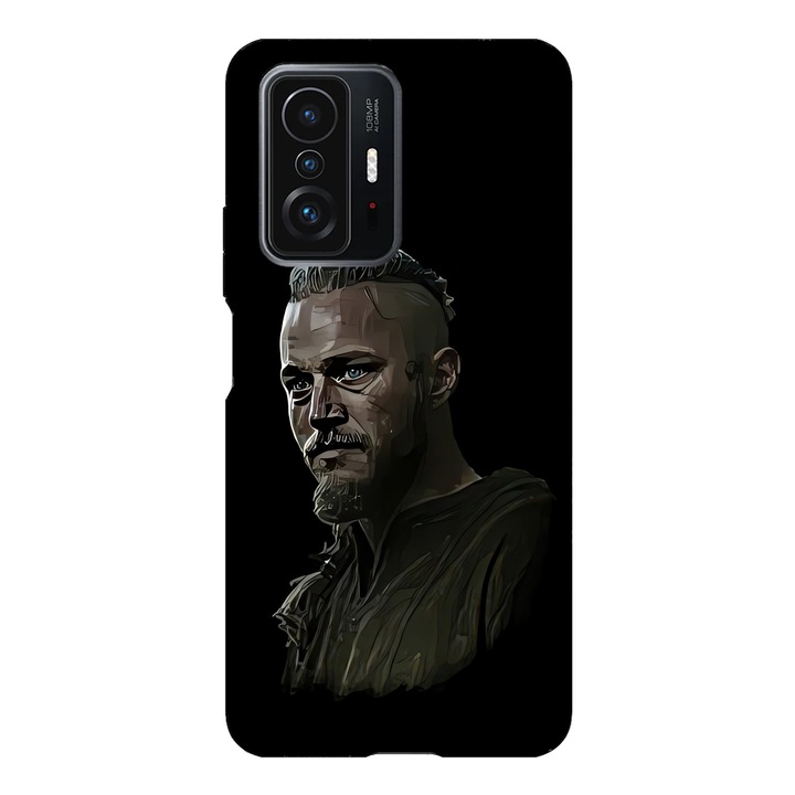 Husa compatibila cu Xiaomi Redmi Note 11 / Redmi Note 11S, Viceversa, model Ragnar Lothbrok Vikings, Silicon, TPU