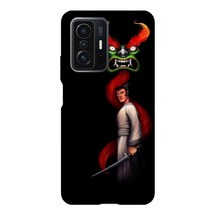 Husa compatibila cu Xiaomi Redmi Note 12 Pro, Viceversa, model Samurai Jack digital art, Silicon, TPU