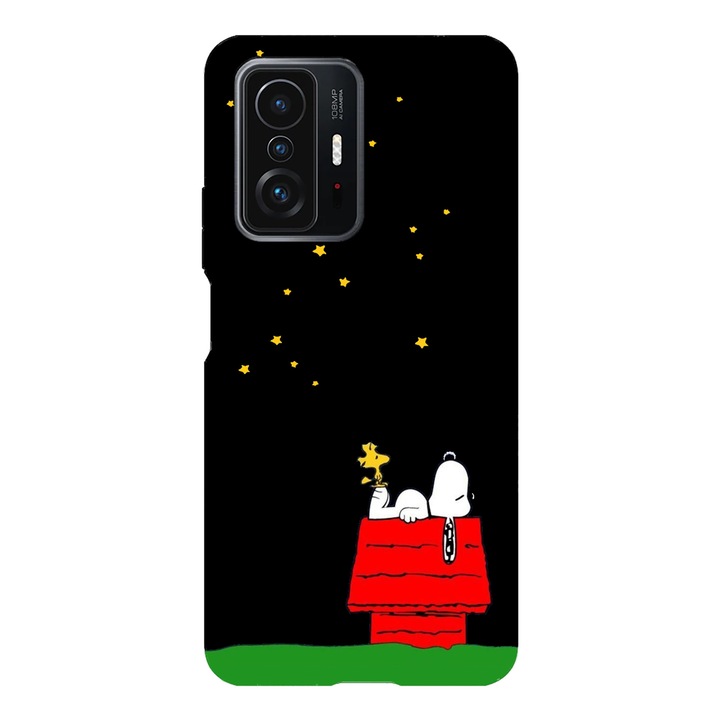Husa compatibila cu Xiaomi Redmi Note 12 Pro, Viceversa, model Sleeping dream greeting Snoopy, Silicon, TPU