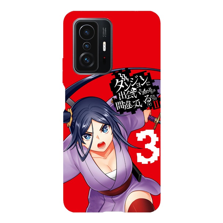 Капак, съвместим с Xiaomi Mi 11 Ultra, Viceversa, модел Volume 3 Manga DanMachi, силикон, TPU