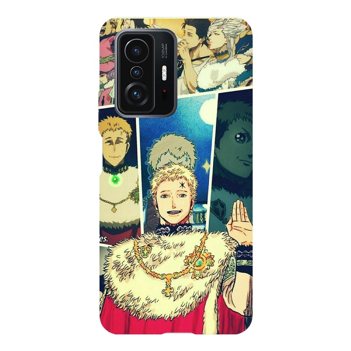 Husa compatibila cu Xiaomi Redmi Note 11 / Redmi Note 11S, Viceversa, model Wizard King Julius Black Clover, Silicon, TPU