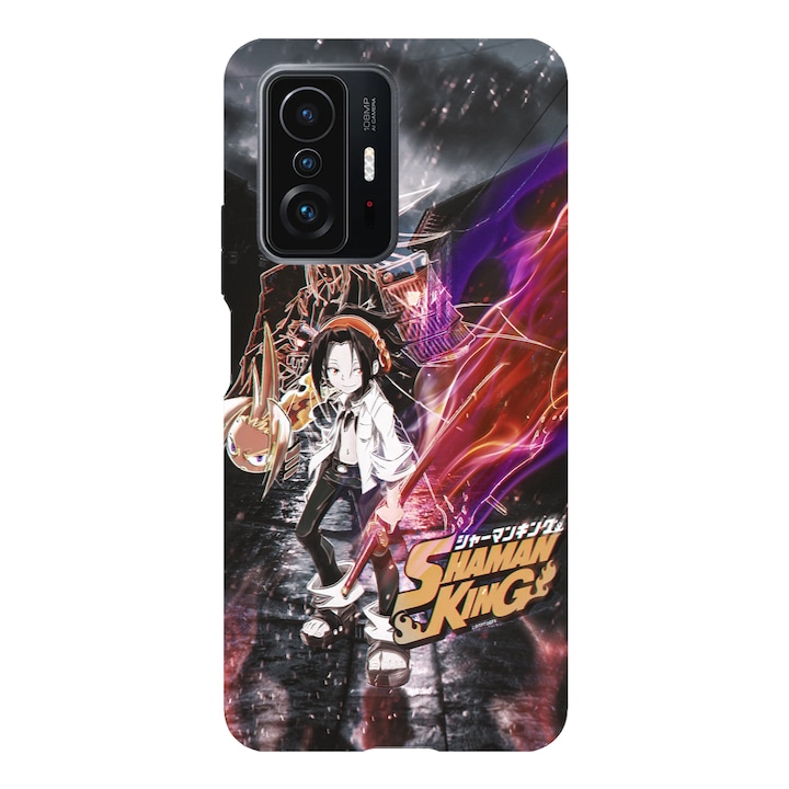 A tok kompatibilis a Xiaomi Redmi Note 11 / Redmi Note 11S, Viceversa, Yoh és Amidamaru Shaman King modellekkel, szilícium, TPU