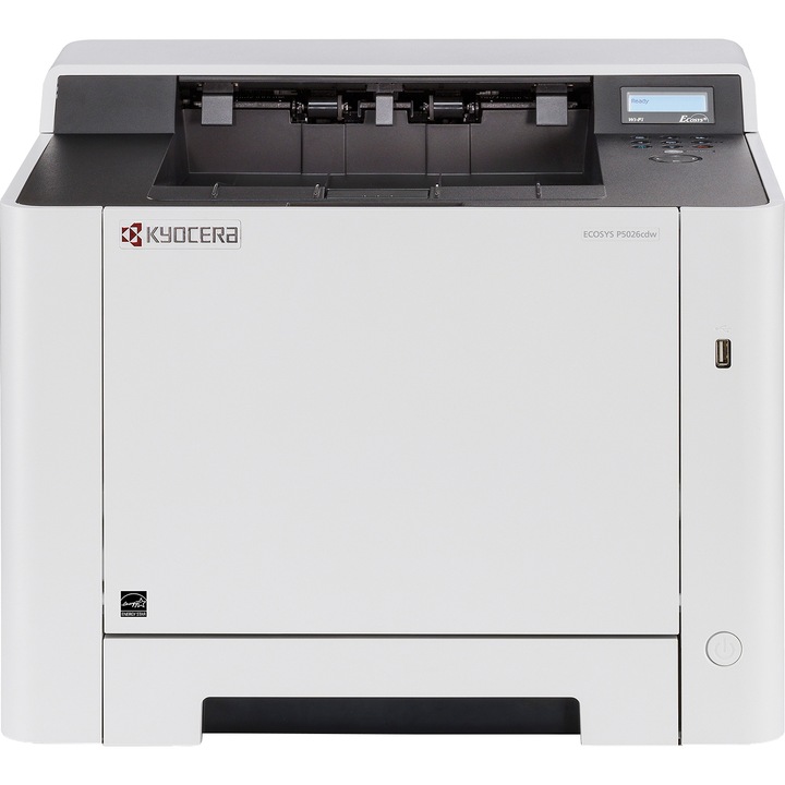 Imprimanta laser color Kyocera ECOSYS P5026cdw, duplex, wireless, A4