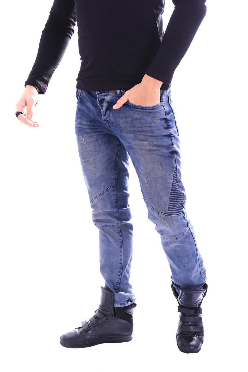 Blugi Funk Vintage, Vibes & Style, Indigo, Indigo