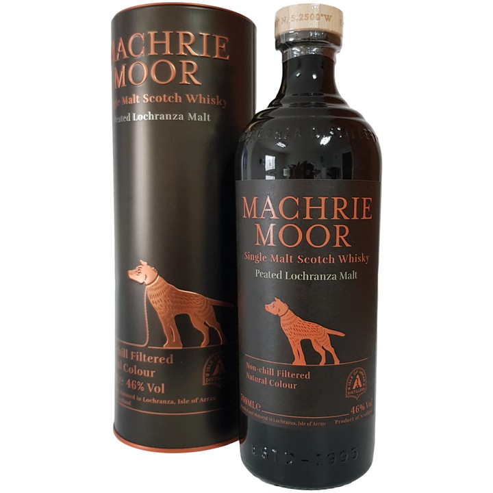 Whisky Arran Machrie Moor Peated, Single Malt, 46%, 0.7l