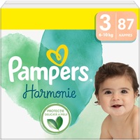 Scutece Pampers Harmonie Maxi Box Marimea 3, 6-10 kg, 87 buc