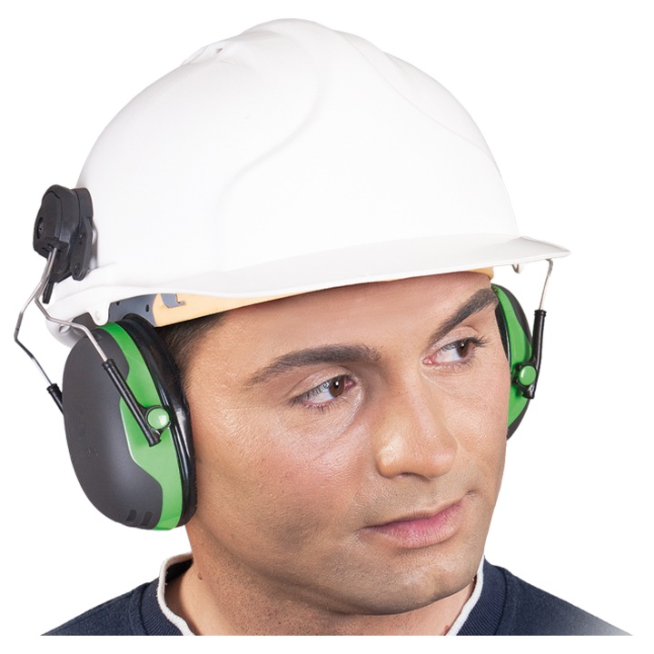 Casti antifonice, 3M, Verde/Negru