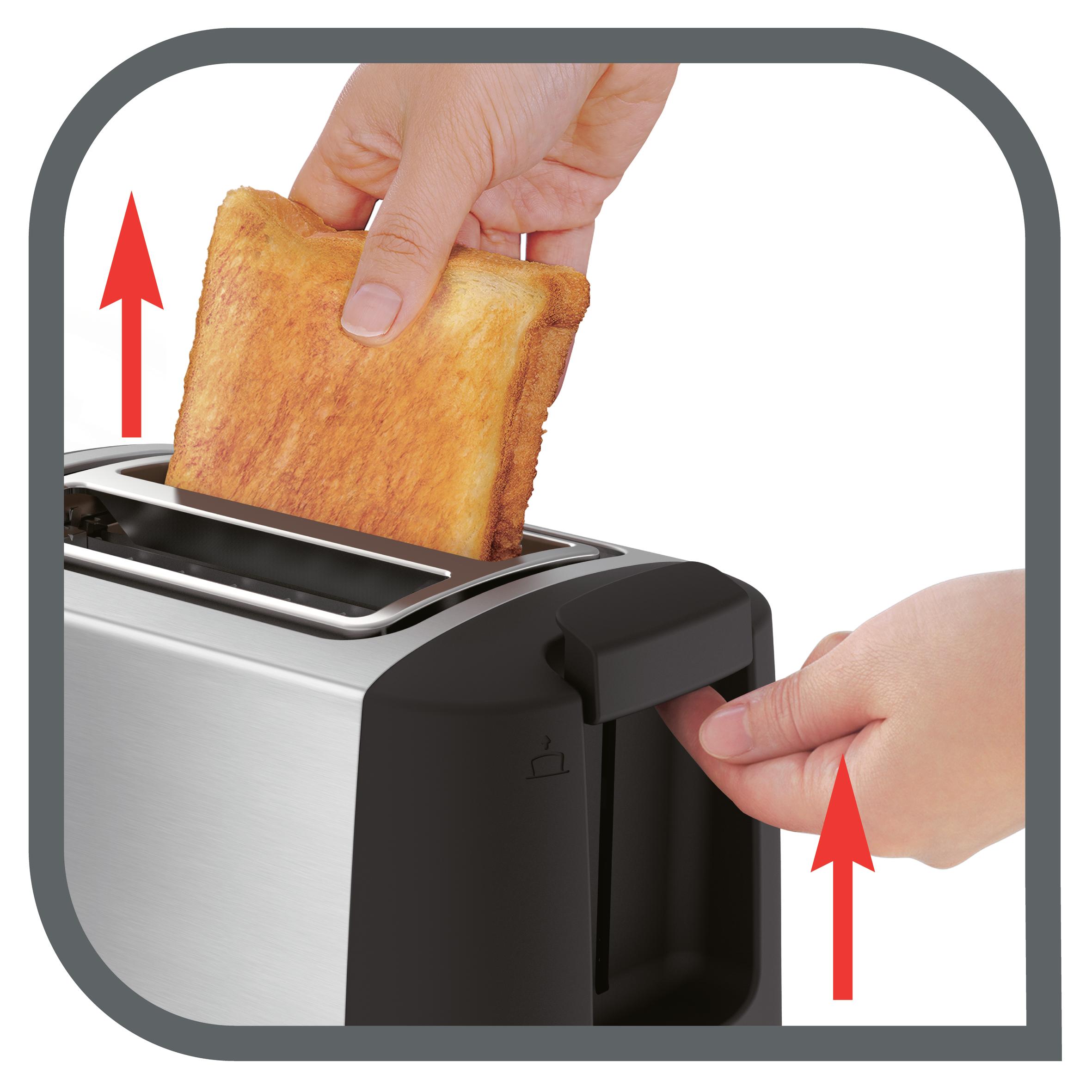 Tefal Confidence TT340830 toster, 850 W, stupnjeva pečenja