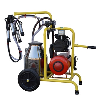 Aparat de muls vaci, 1 post, 1 bidon Inox 30 l Aparat de muls vaci, 1 post, 1 bidon Inox 30 l