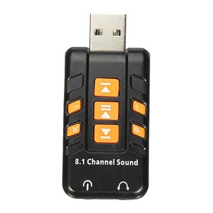 Placa de sunet 8.1 canale Virtual Sound, USB2.0, control volum, functie MUTE, microfon, HOPE R