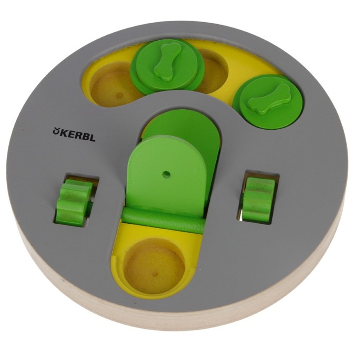 Oktató játék kutyáknak, Kerbl, 23x4cm, Többszínű