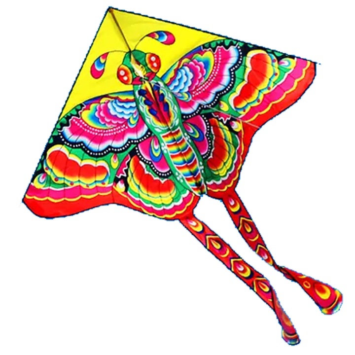 Zmeu magic, cu fluture multicolor 78x81 cm