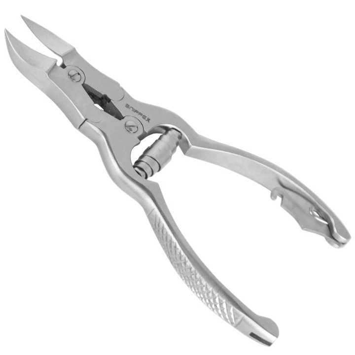 Snippex körömfogó, 15cm, rozsdamentes acél, ezüst