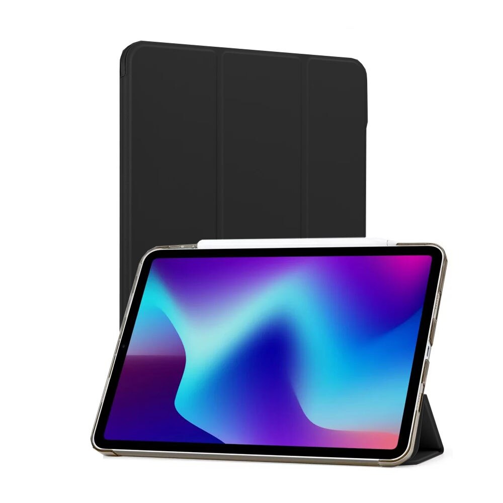 Husa tableta din piele pentru Apple iPad Pro 11 2020/2021/2022, Protectie Completa, Functie de Stand, Negru