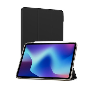 Husa tableta din piele pentru Apple iPad Pro 11 2020/2021/2022, Protectie Completa cu Functie de Stand, Top Quality, Optim IAO Technology, Negru