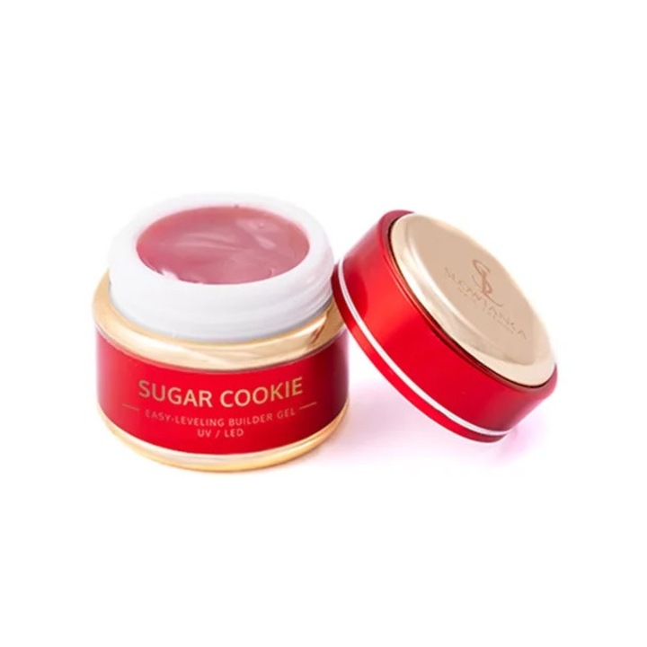 Slowianka önterülő építő UV gél Sugar Cookie, 3 az 1-ben, 15 gr