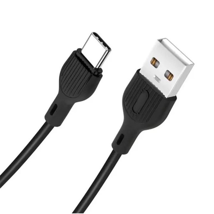 Кабел за данни / зареждане, ElectroCharge Active, USB-C, 2A, 1m, черен