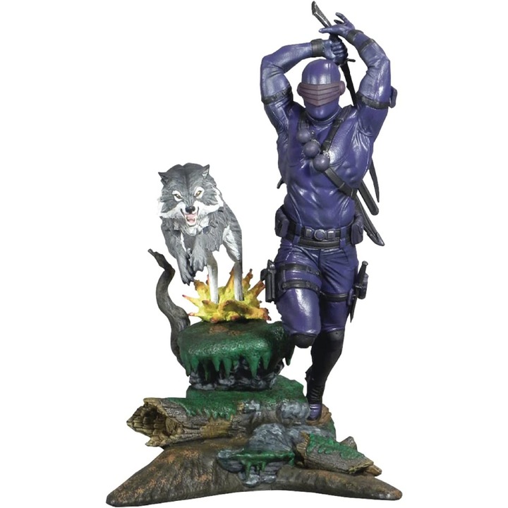 ábra DCD 40. GI Joe Gallery, Snake Eyes, Variant Px, PVC, 25 cm