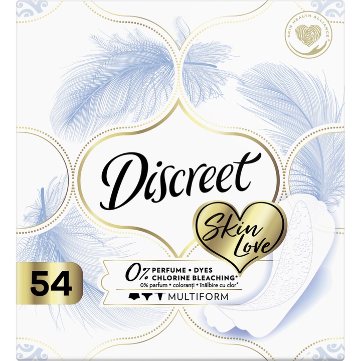 Absorbante 3x Discreet Zilnice 54buc Skin Love