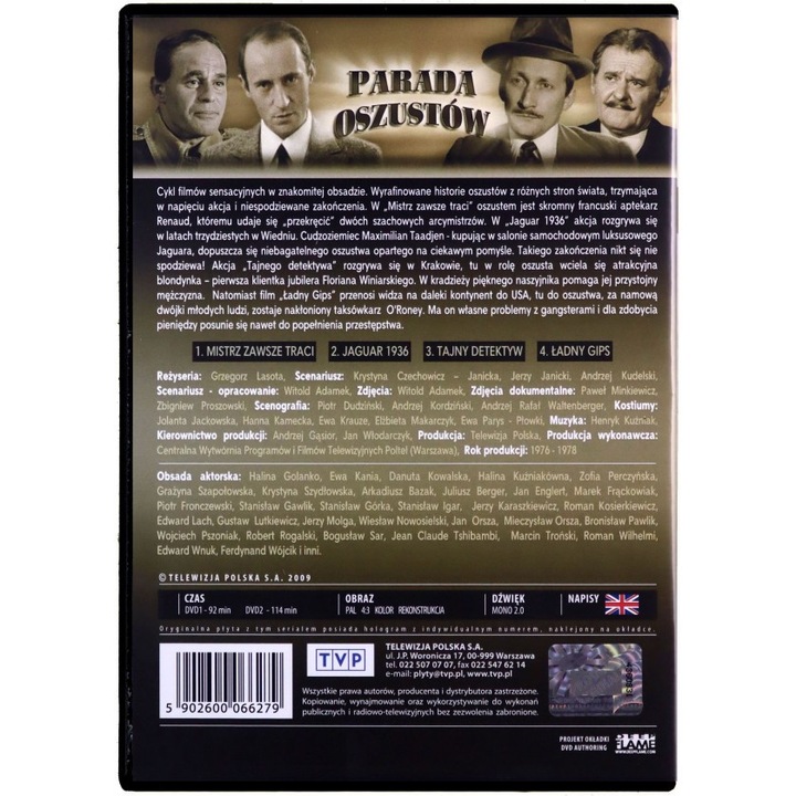 Parada oszustów (1977) [2DVD]