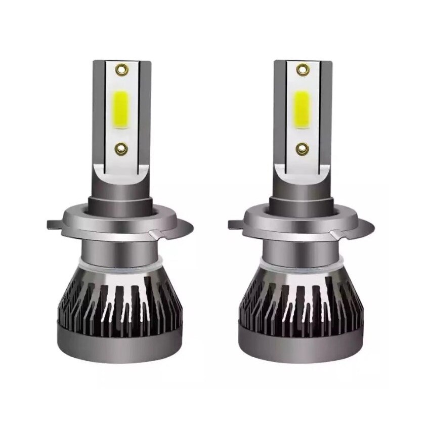 thumbnail image 2 of 2x H7 CANBUS LED Bulbs 6000K White 12000LM 50W For Car Headlights – Plug & Play No Error 2 of 5