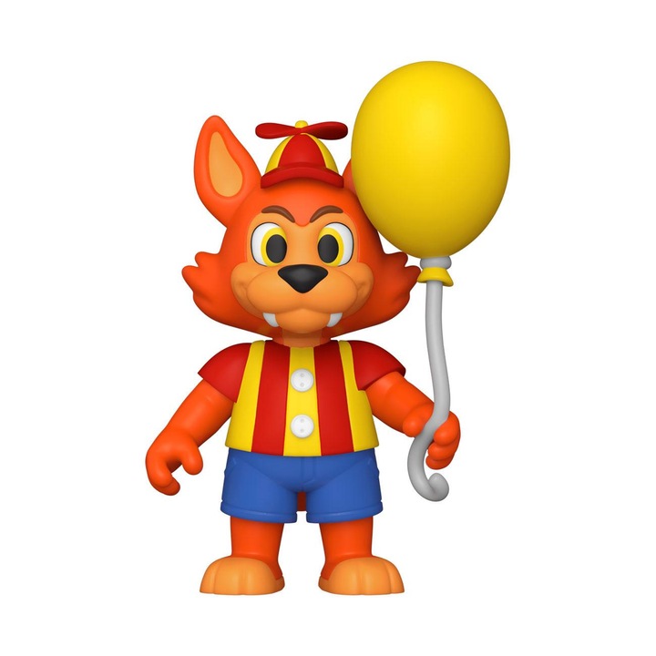 Figurina Five Nights at Freddy's Balloon Foxy, 13cm, Multicolor