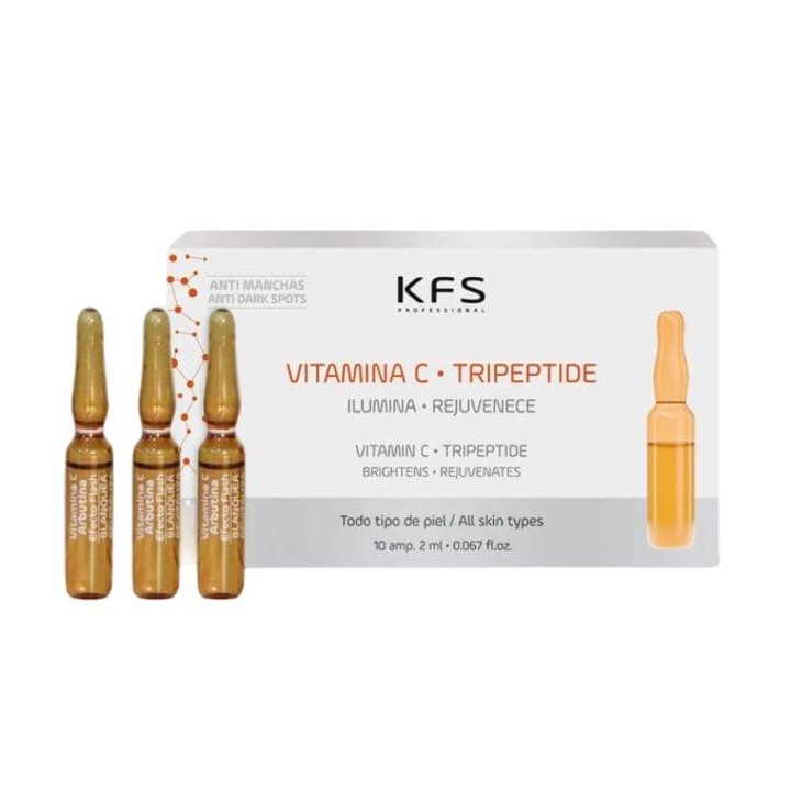 Fiole Vitamina C Tripeptida, Kefus, 2ml/10 fiole